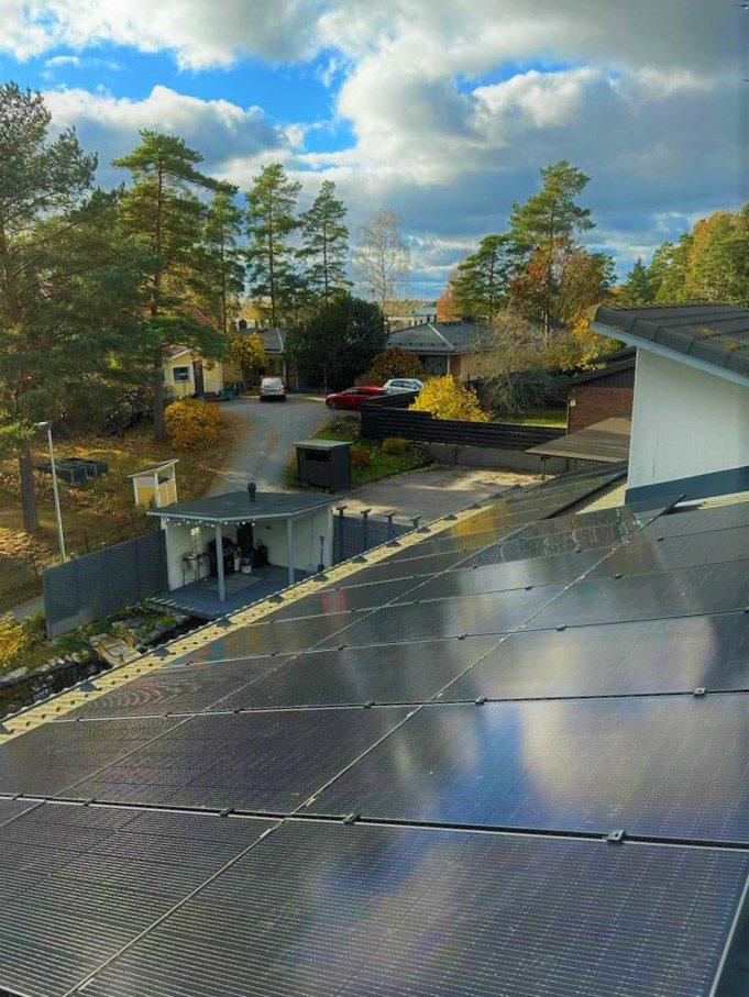 Aurinkopaneelit Espoo – 12,15 kWp